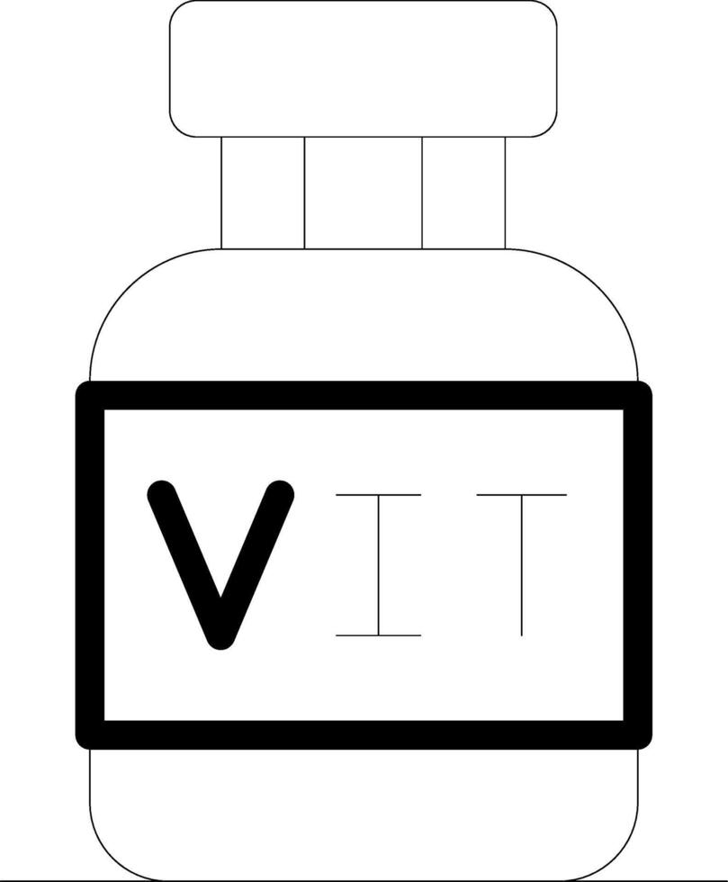 vitamines creatief icoon ontwerp vector