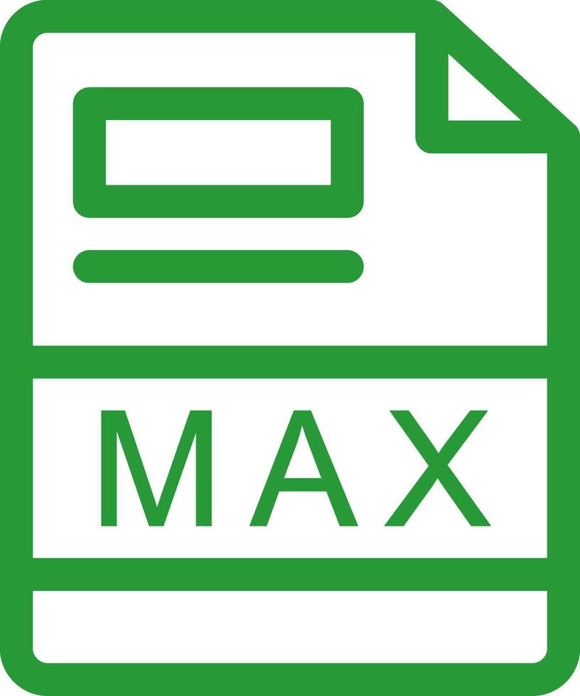 max. hoogte creatief icoon ontwerp vector