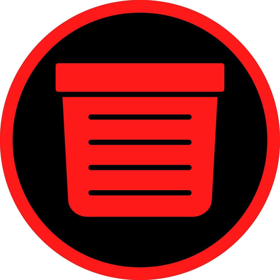 glyph rood pictogrammen ontwerp vector