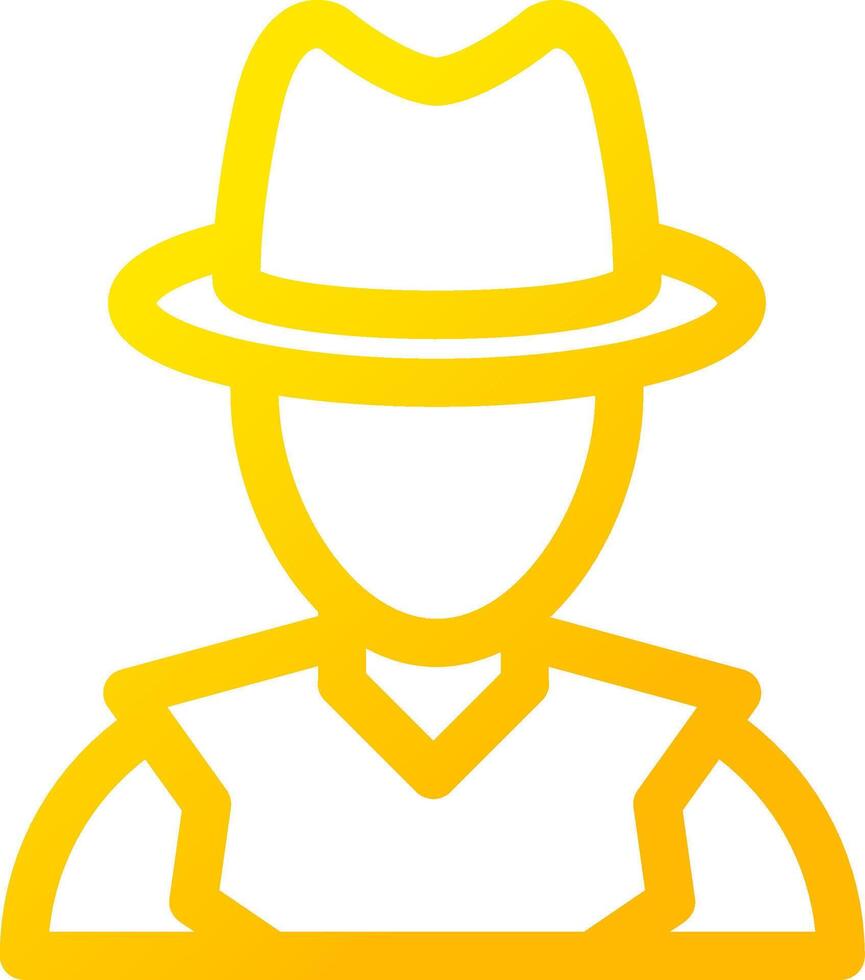 detective creatief icoon ontwerp vector