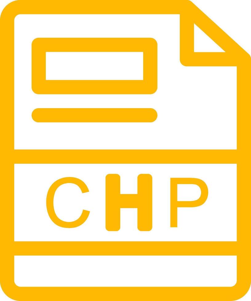 chp creatief icoon ontwerp vector