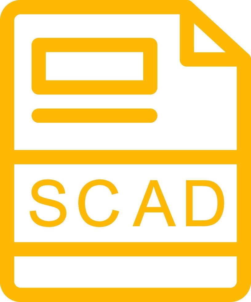 scad creatief icoon ontwerp vector