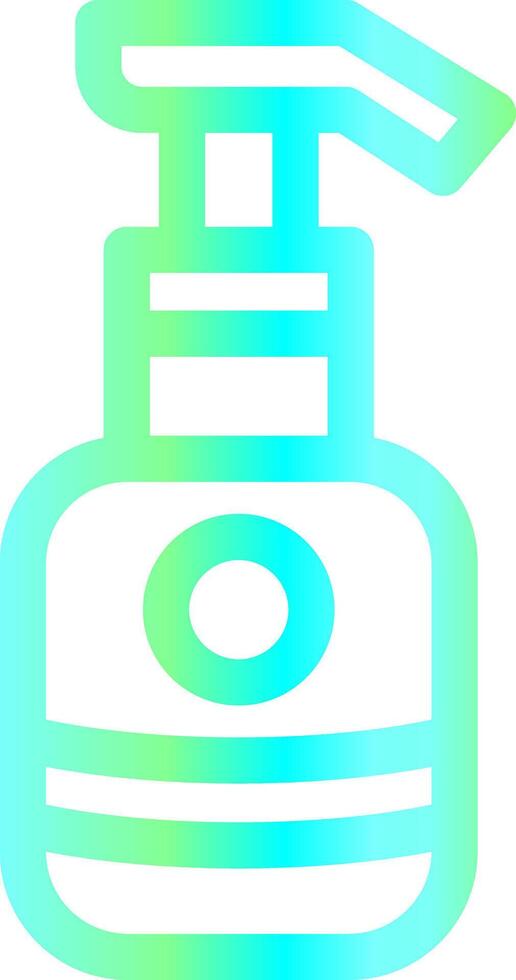 shampoo creatief icoon ontwerp vector