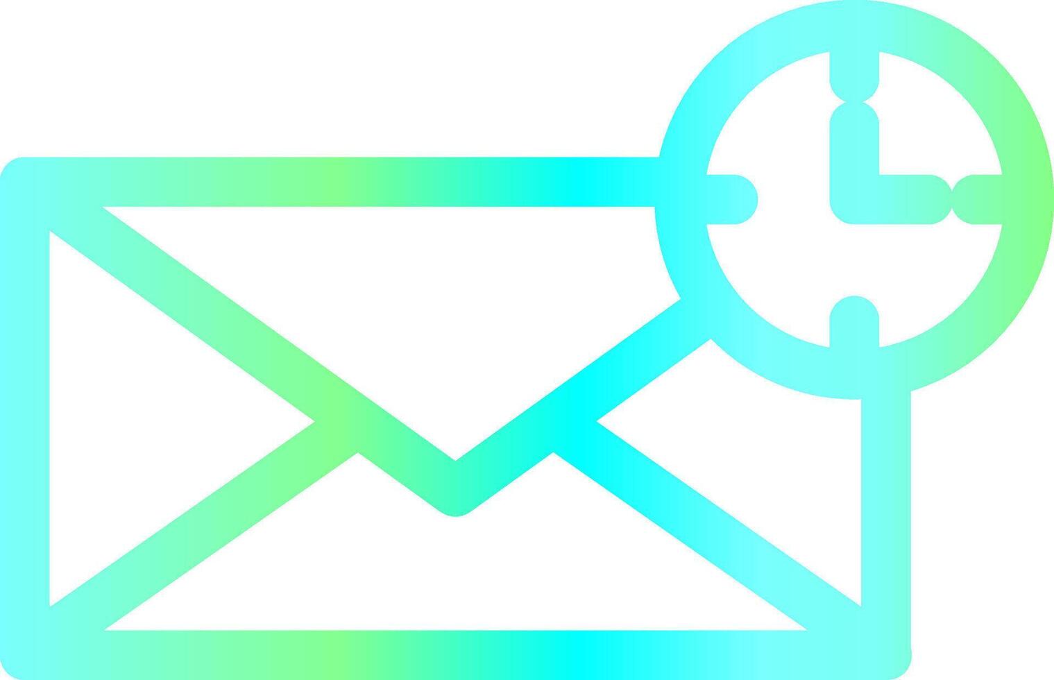 e-mail blok creatief icoon ontwerp vector