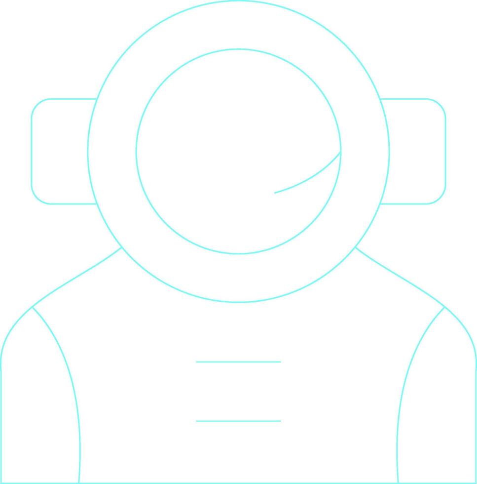 astronaut creatief icoon ontwerp vector