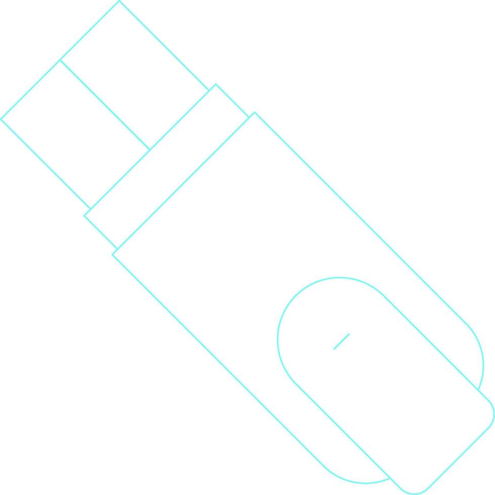 USB flash rit creatief icoon ontwerp vector