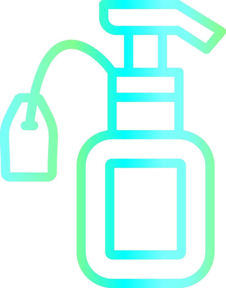 shampoo creatief icoon ontwerp vector