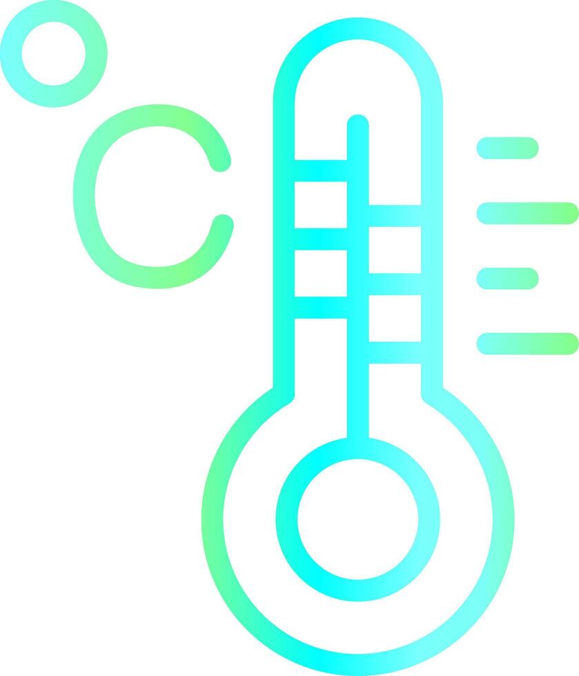 Celsius creatief icoon ontwerp vector