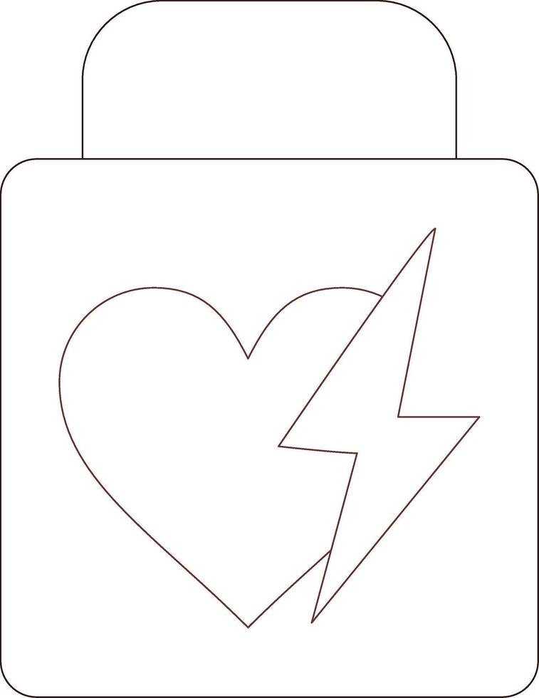 pacemaker creatief icoon ontwerp vector