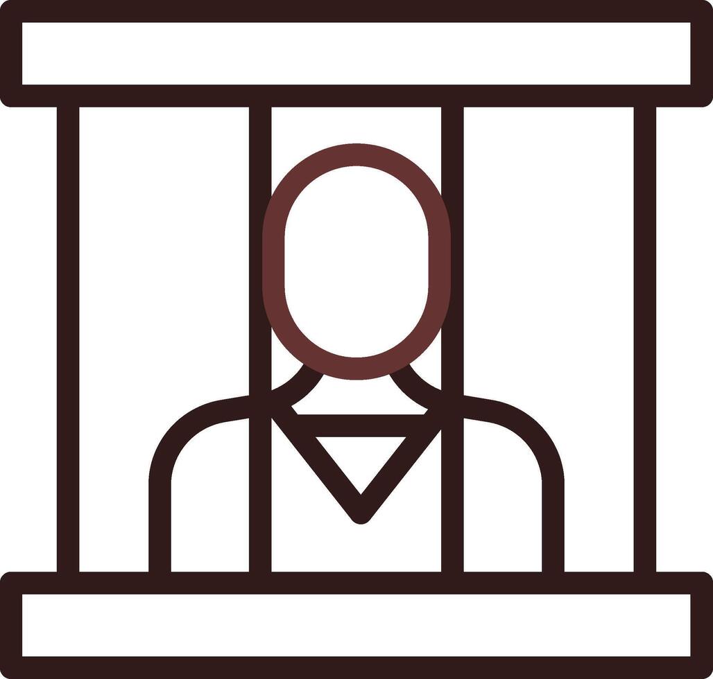 gevangene creatief icoon ontwerp vector