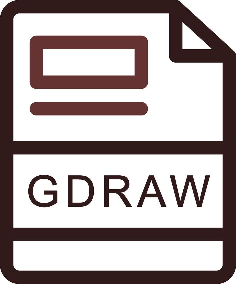 gdraw creatief icoon ontwerp vector