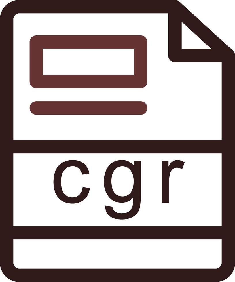 cgr creatief icoon ontwerp vector