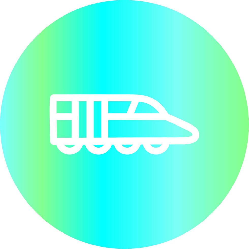 trein creatief icoon ontwerp vector