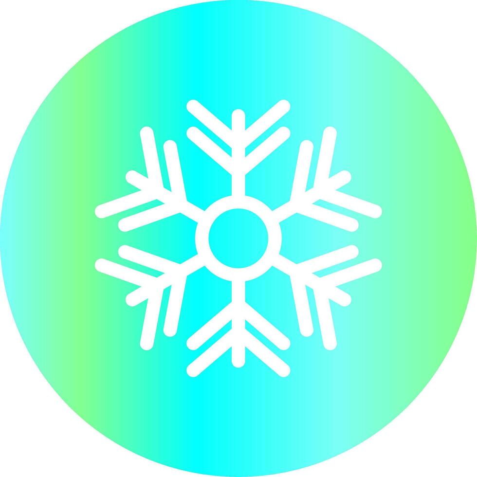 sneeuwvlok creatief icoon ontwerp vector