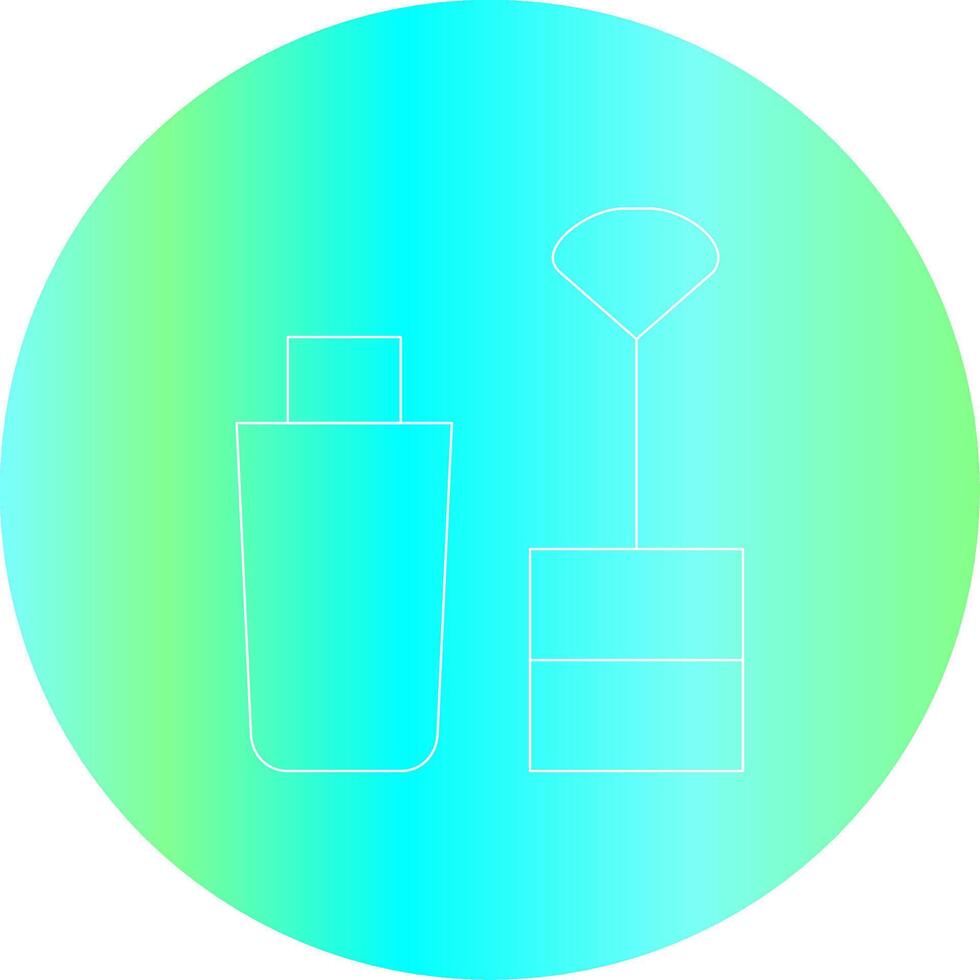 nagel Pools creatief icoon ontwerp vector