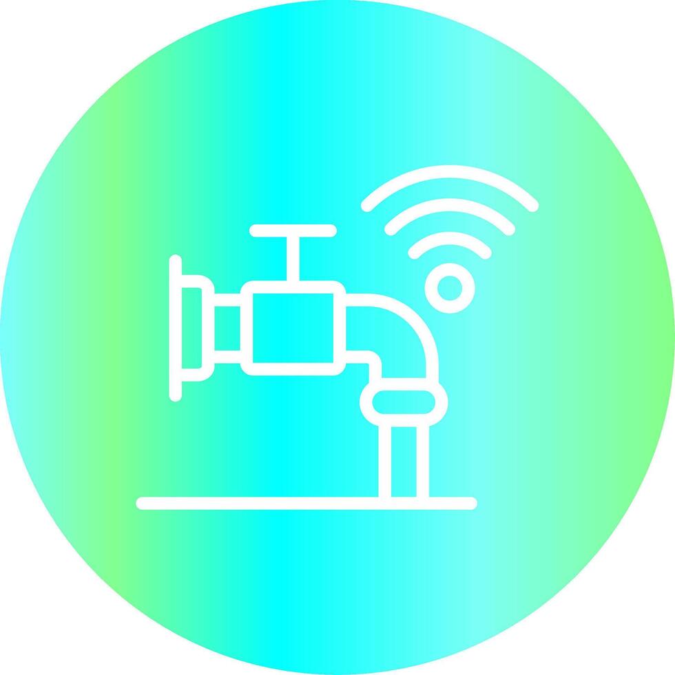 slim water sensor creatief icoon ontwerp vector