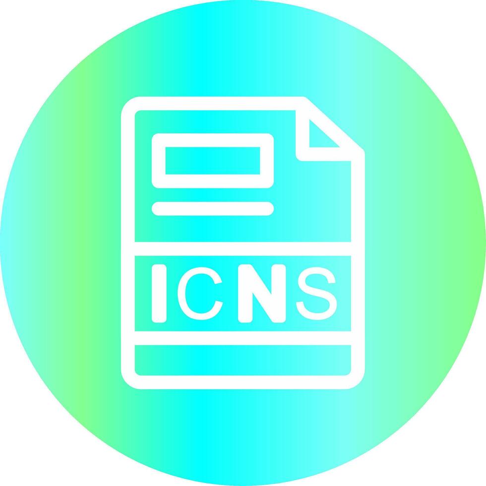 icns creatief icoon ontwerp vector