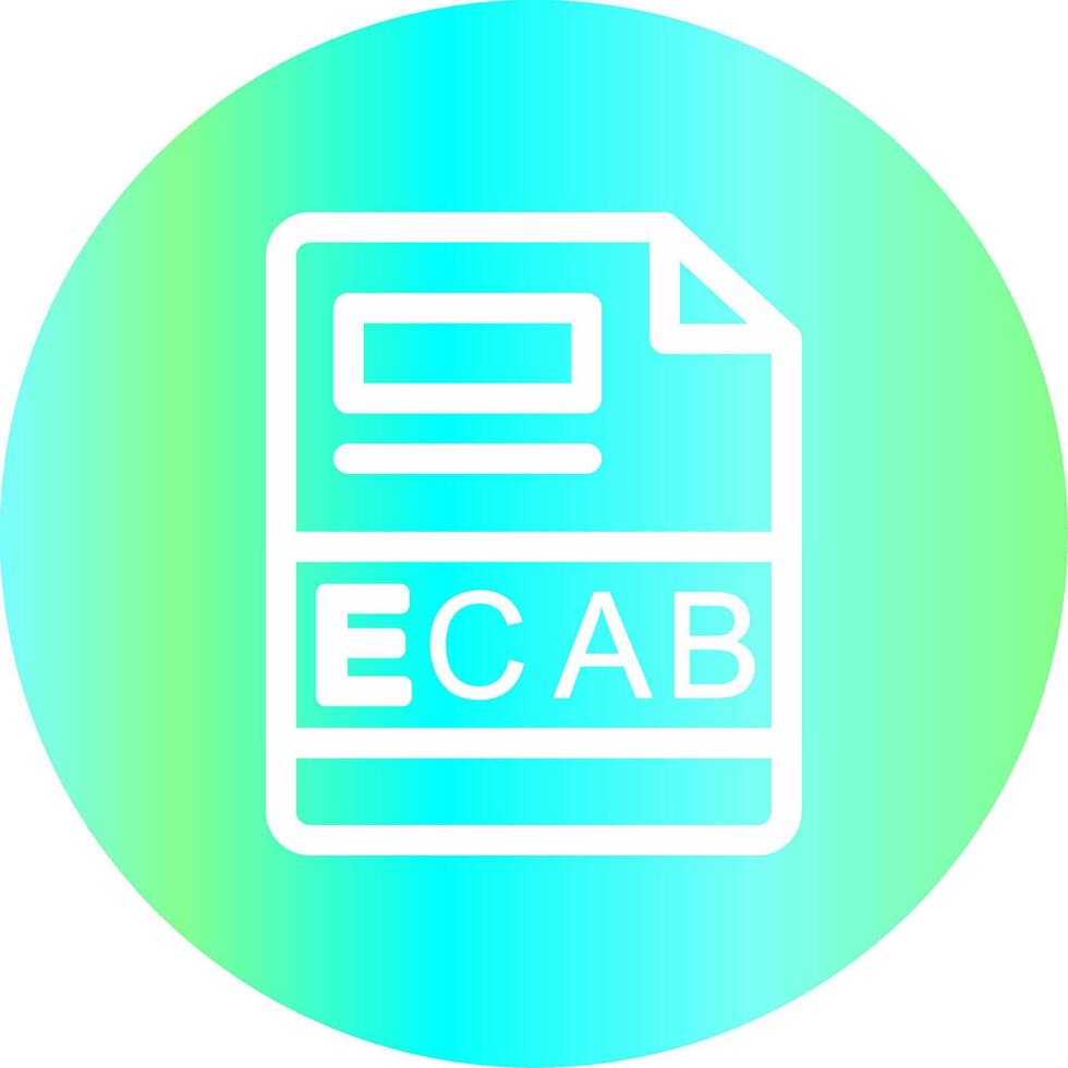 ekab creatief icoon ontwerp vector