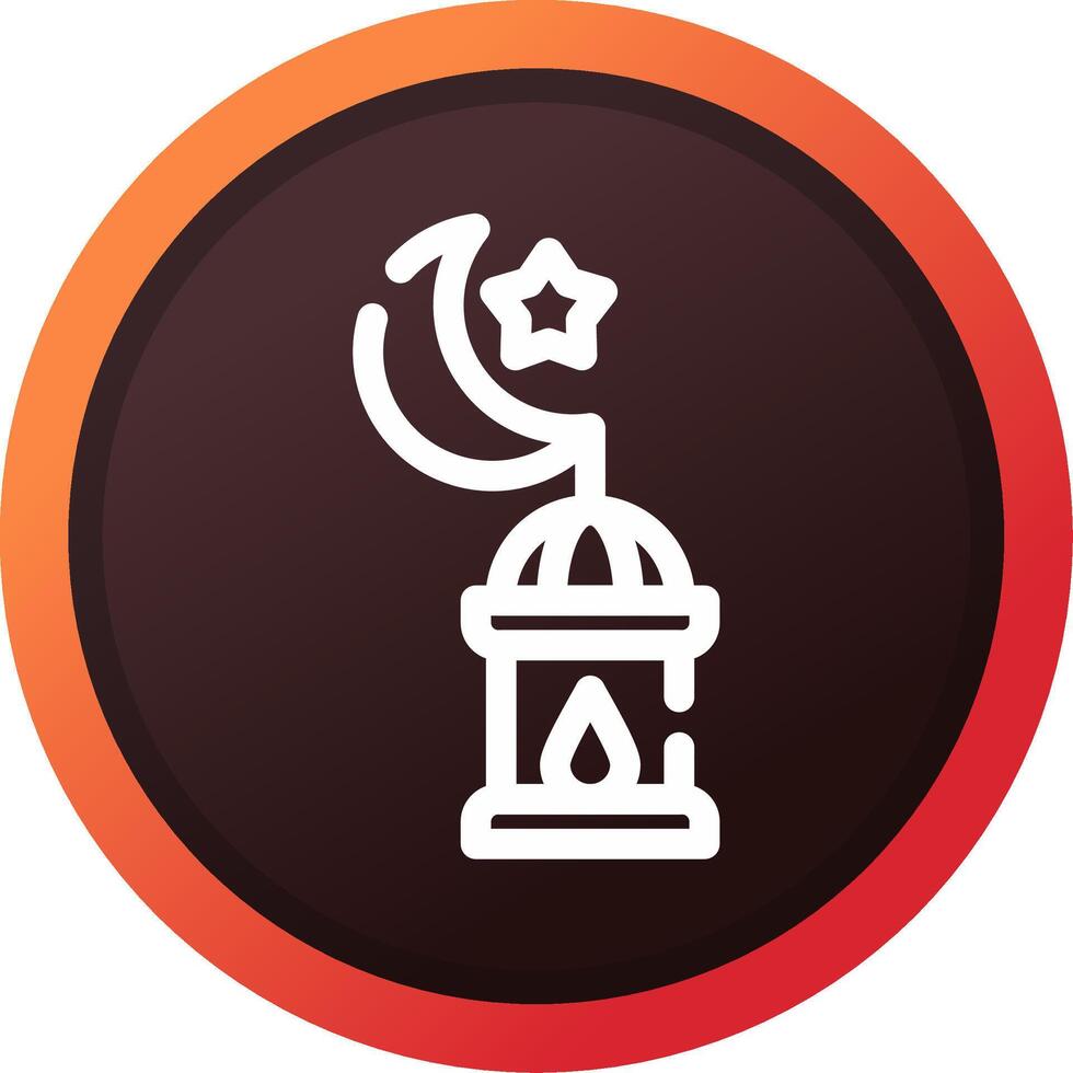 Ramadan creatief icoon ontwerp vector