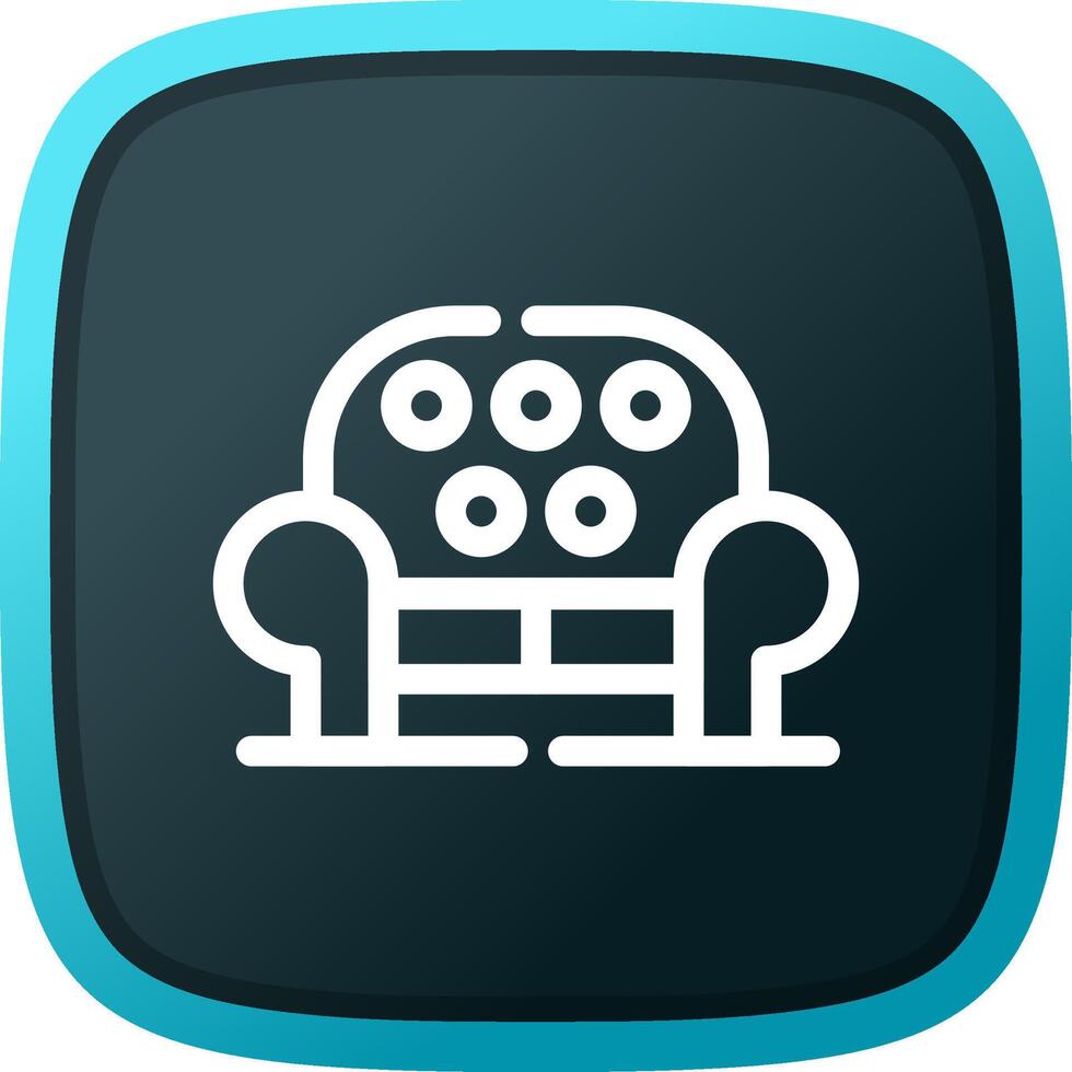 sofa creatief icoon ontwerp vector