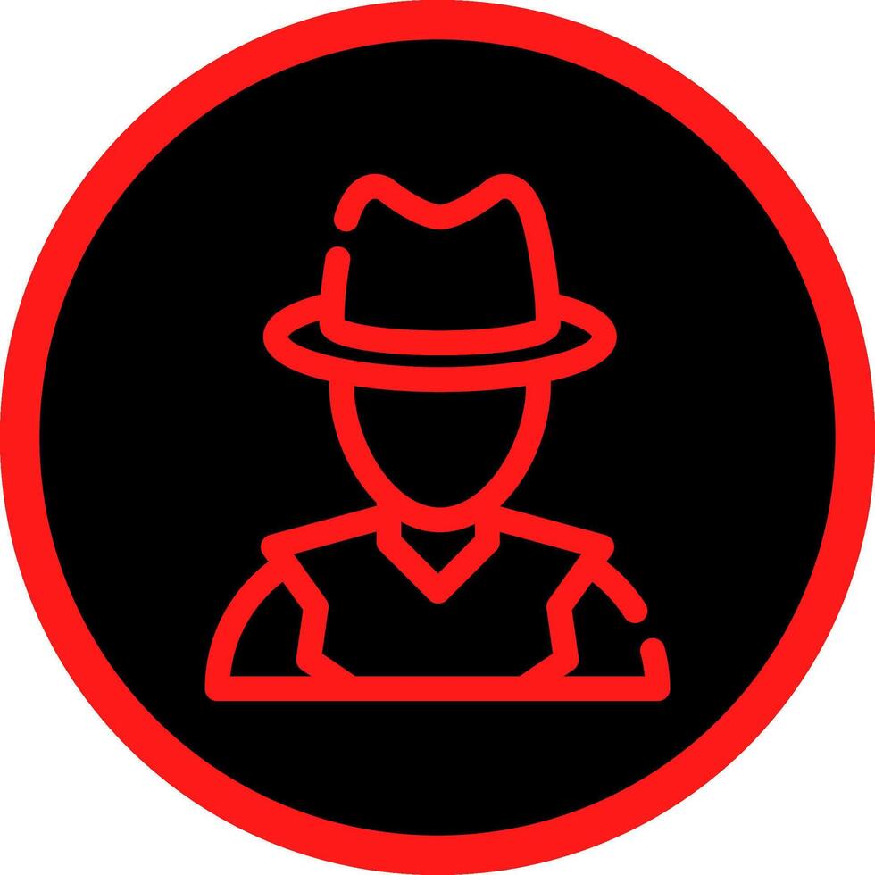 detective creatief icoon ontwerp vector