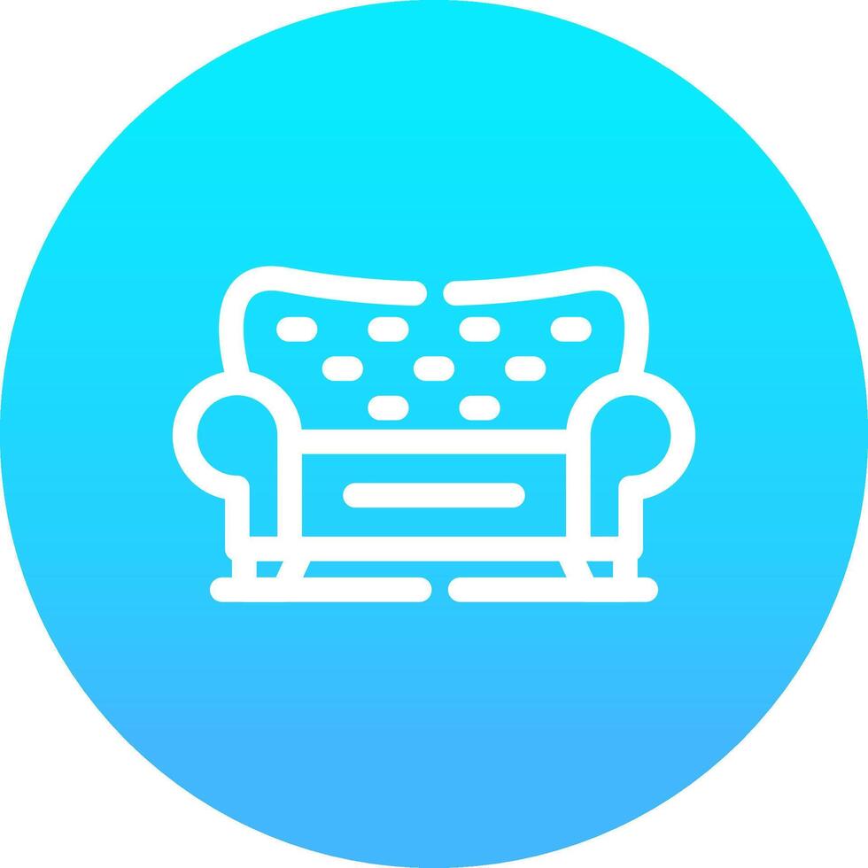 sofa creatief icoon ontwerp vector