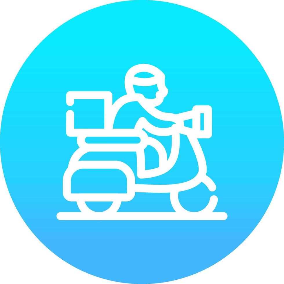 levering fiets creatief icoon ontwerp vector