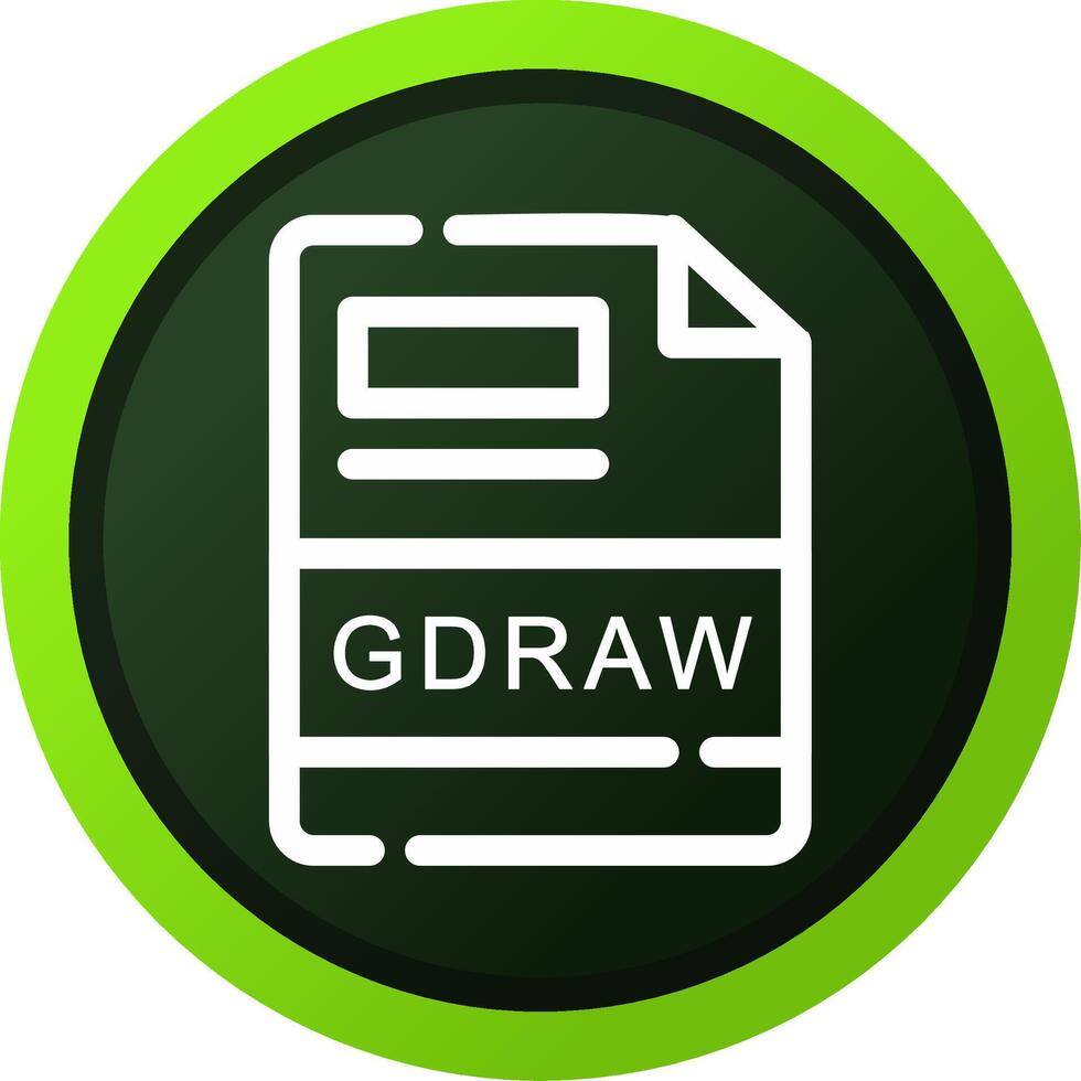 gdraw creatief icoon ontwerp vector