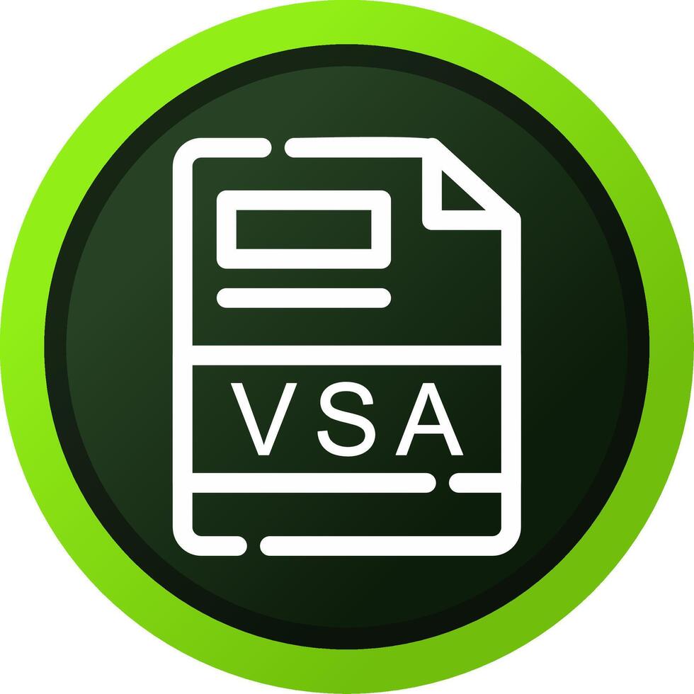 vsa creatief icoon ontwerp vector