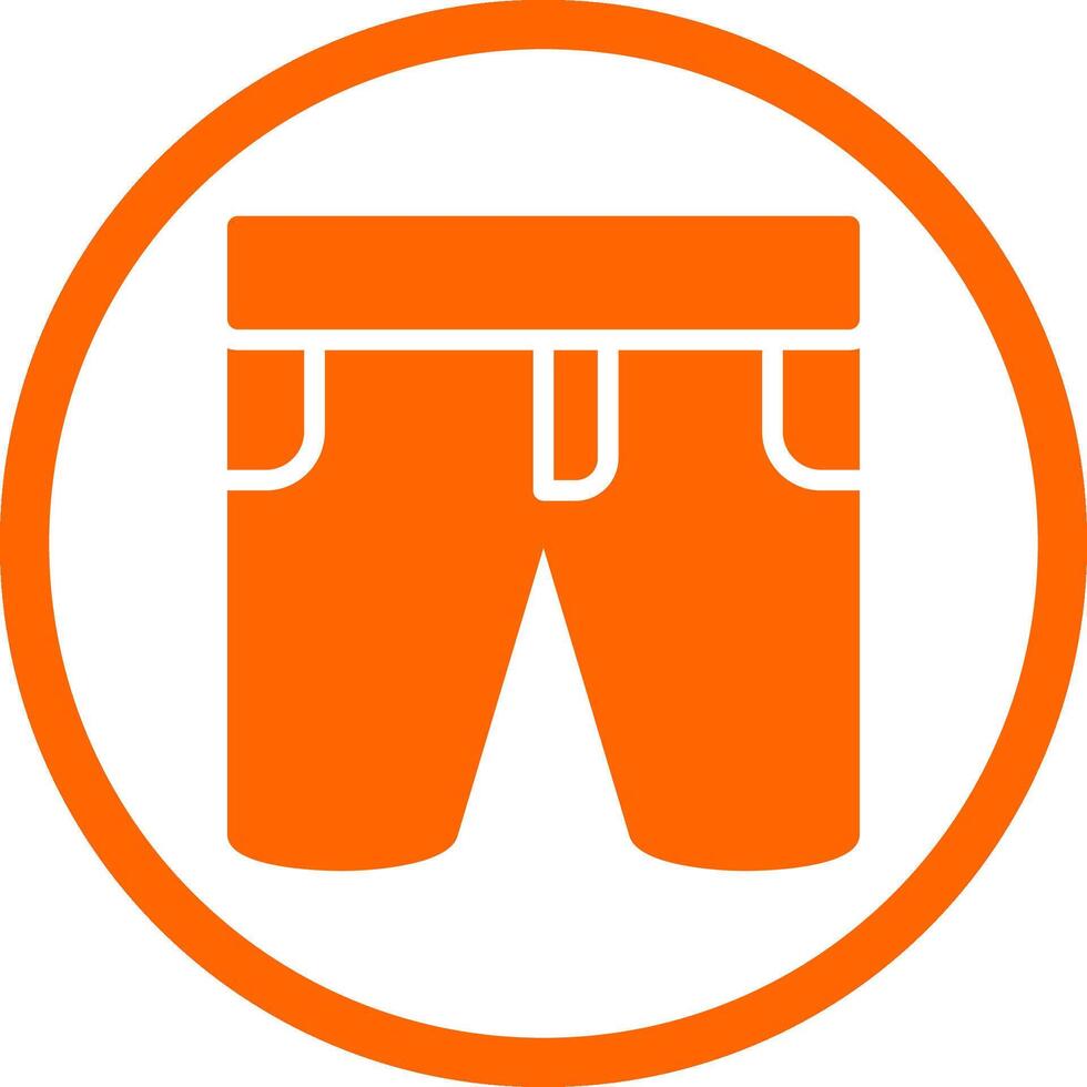 shorts creatief icoon ontwerp vector