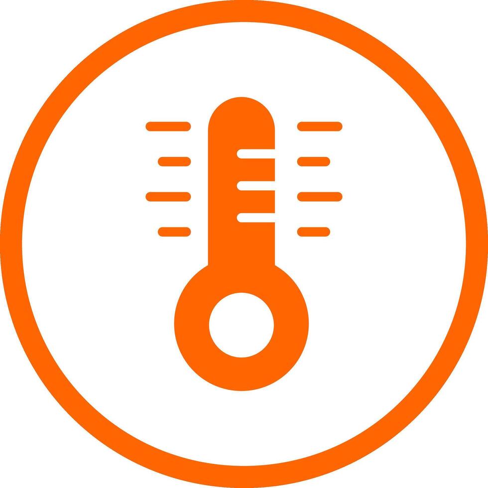 thermometer creatief icoon ontwerp vector