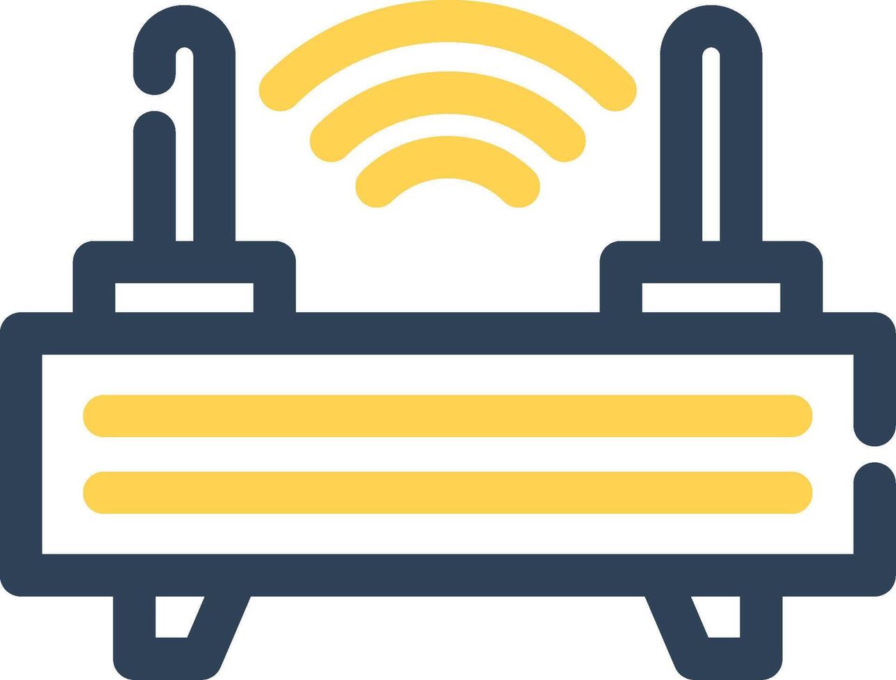 router creatief icoon ontwerp vector