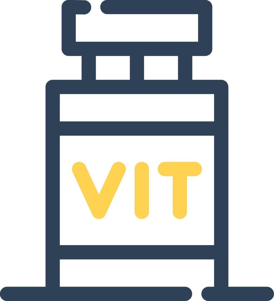 vitamine creatief icoon ontwerp vector