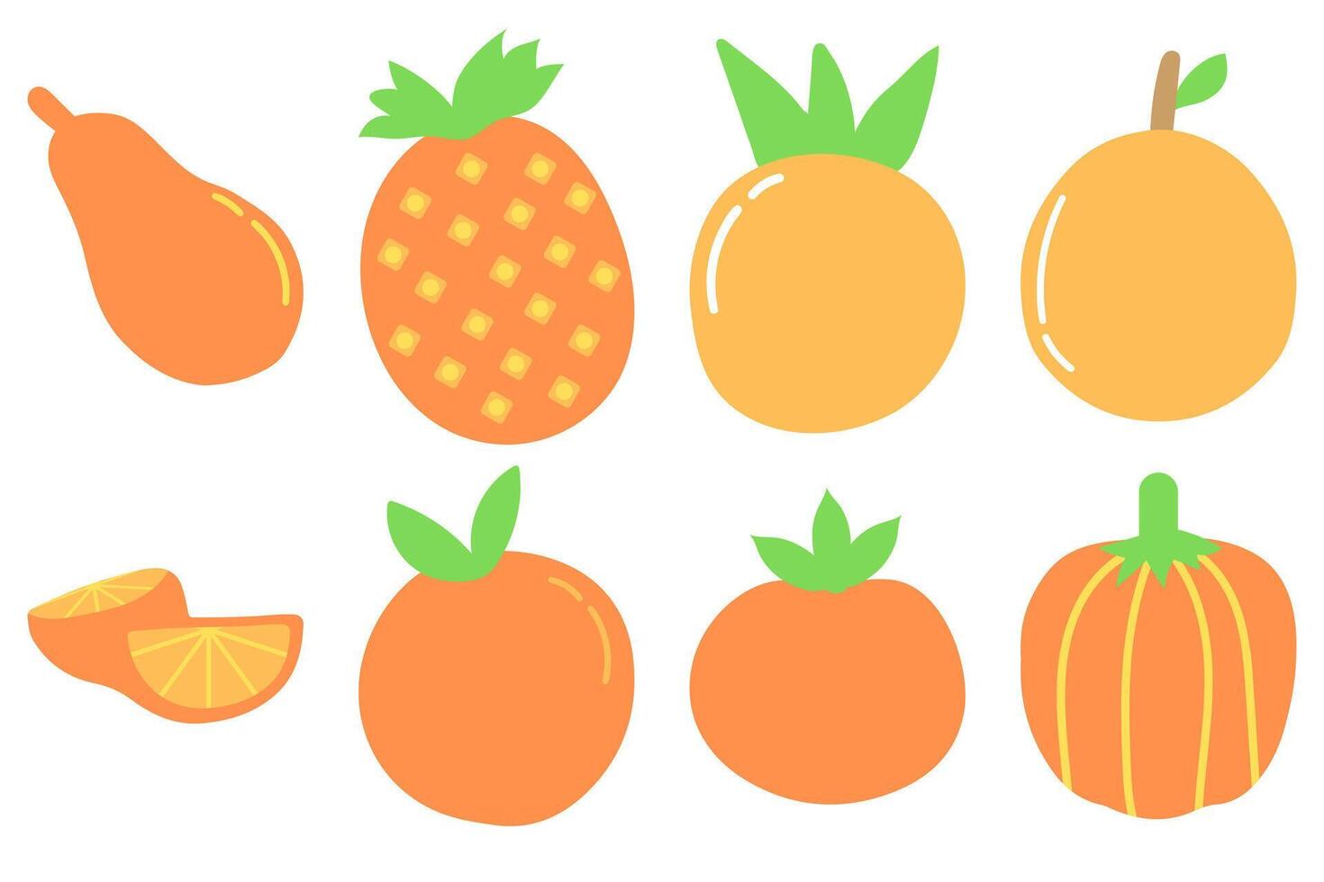 fruit reeks icoon. voedsel vector
