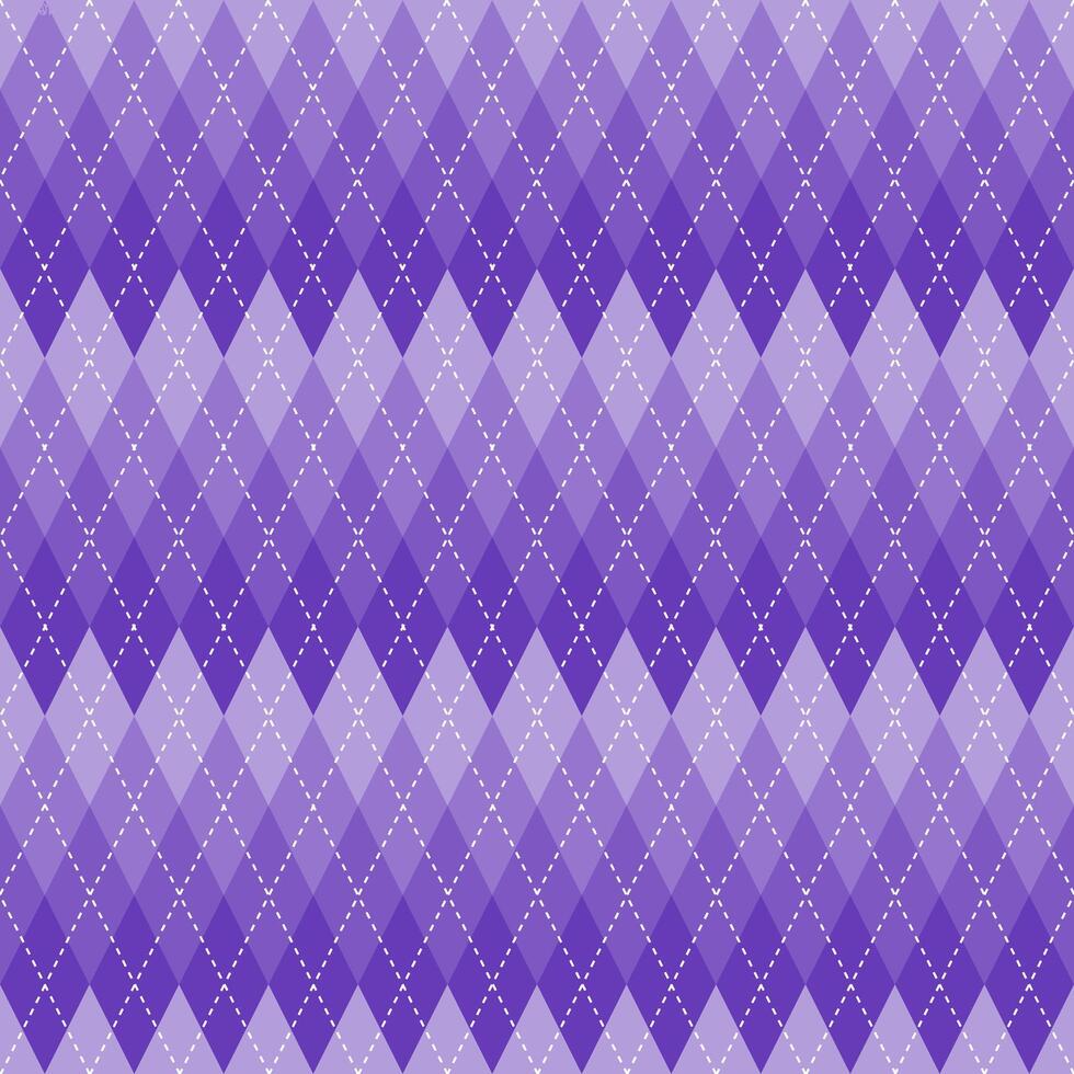 Purper helling argyle patroon. argyle vector patroon. argyle patroon. naadloos meetkundig patroon voor kleding, omhulsel papier, achtergrond, achtergrond, geschenk kaart, trui.