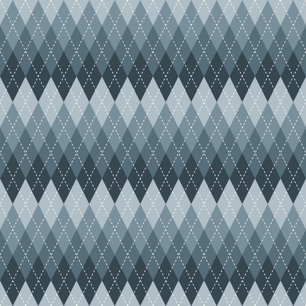 grijs helling argyle patroon. argyle vector patroon. argyle patroon. naadloos meetkundig patroon voor kleding, omhulsel papier, achtergrond, achtergrond, geschenk kaart, trui.