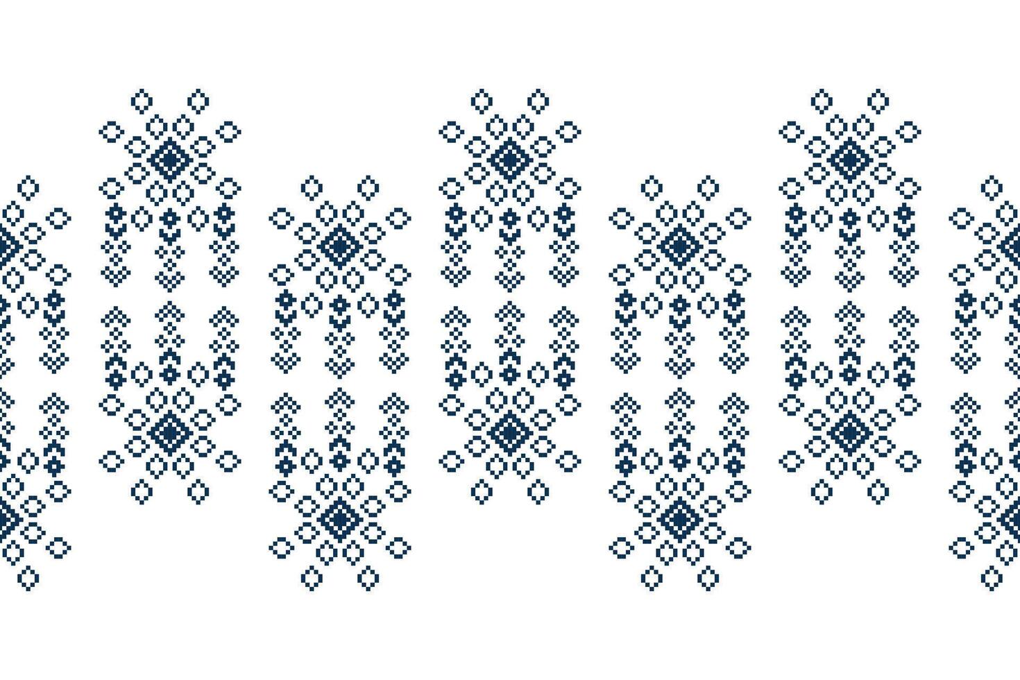 traditioneel etnisch motieven ikat meetkundig kleding stof patroon kruis steek.ikat borduurwerk etnisch oosters pixel wit achtergrond.abstract,vector,illustratie. textuur, sjaal, decoratie, behang. vector