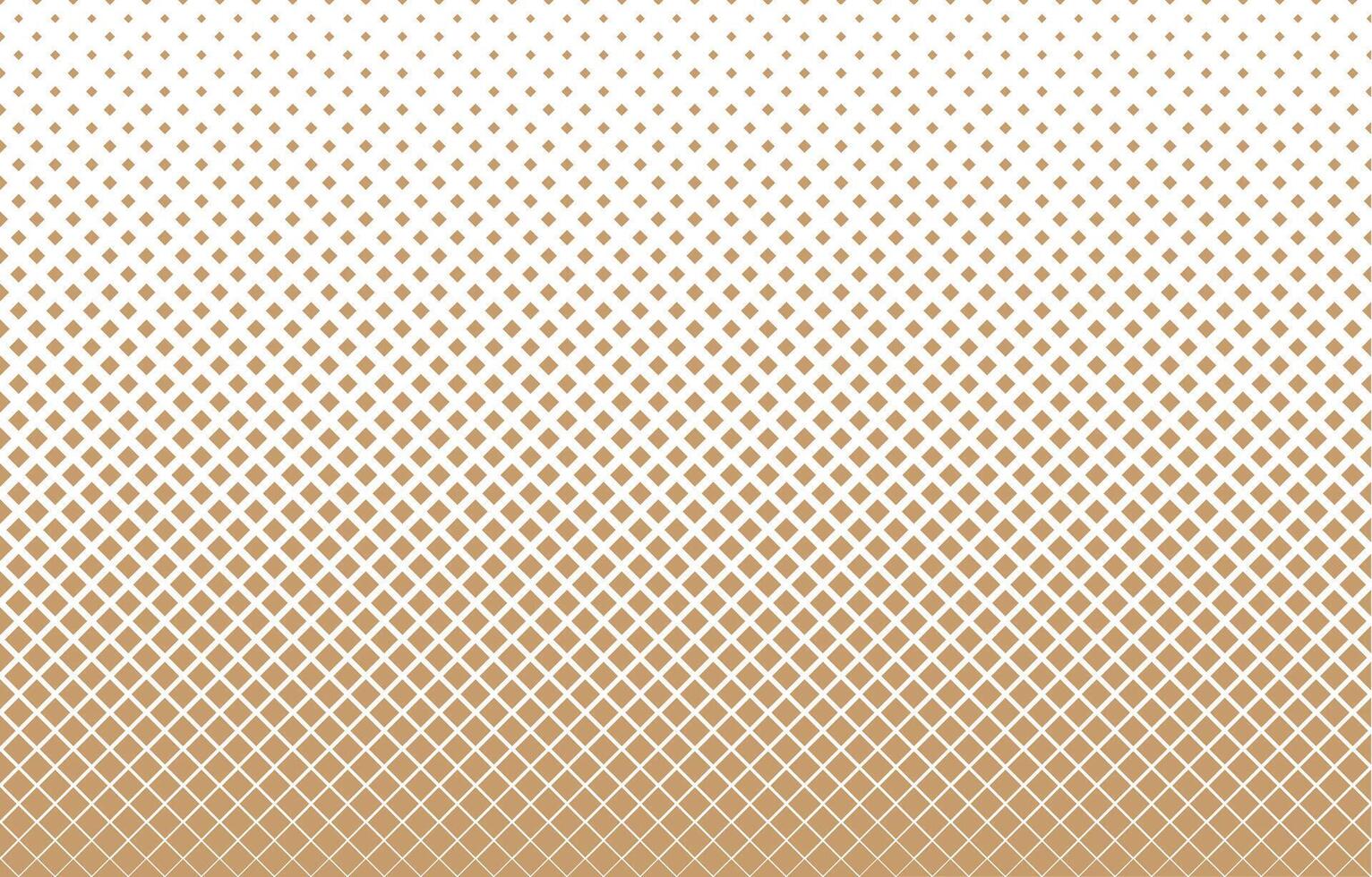 goud pleinen in halftone patroon naadloos meetkundig achtergrond. vector