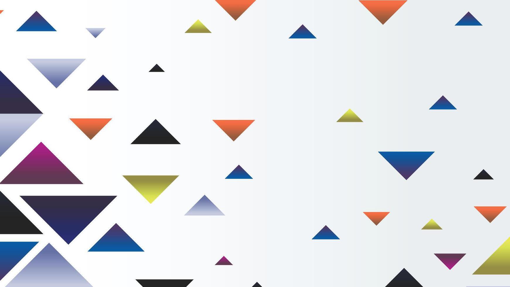 abstract meetkundig vormen achtergrond met driehoek vector