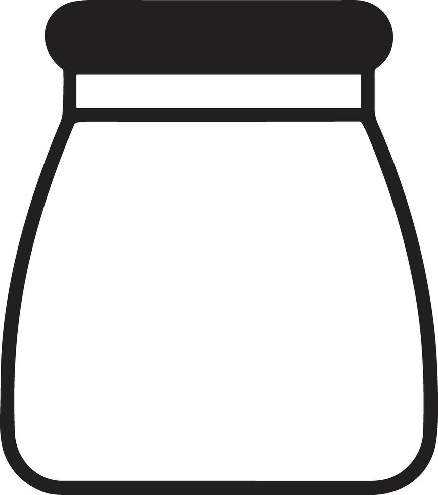 fles of pot logo of insigne in wijnoogst stijl vector