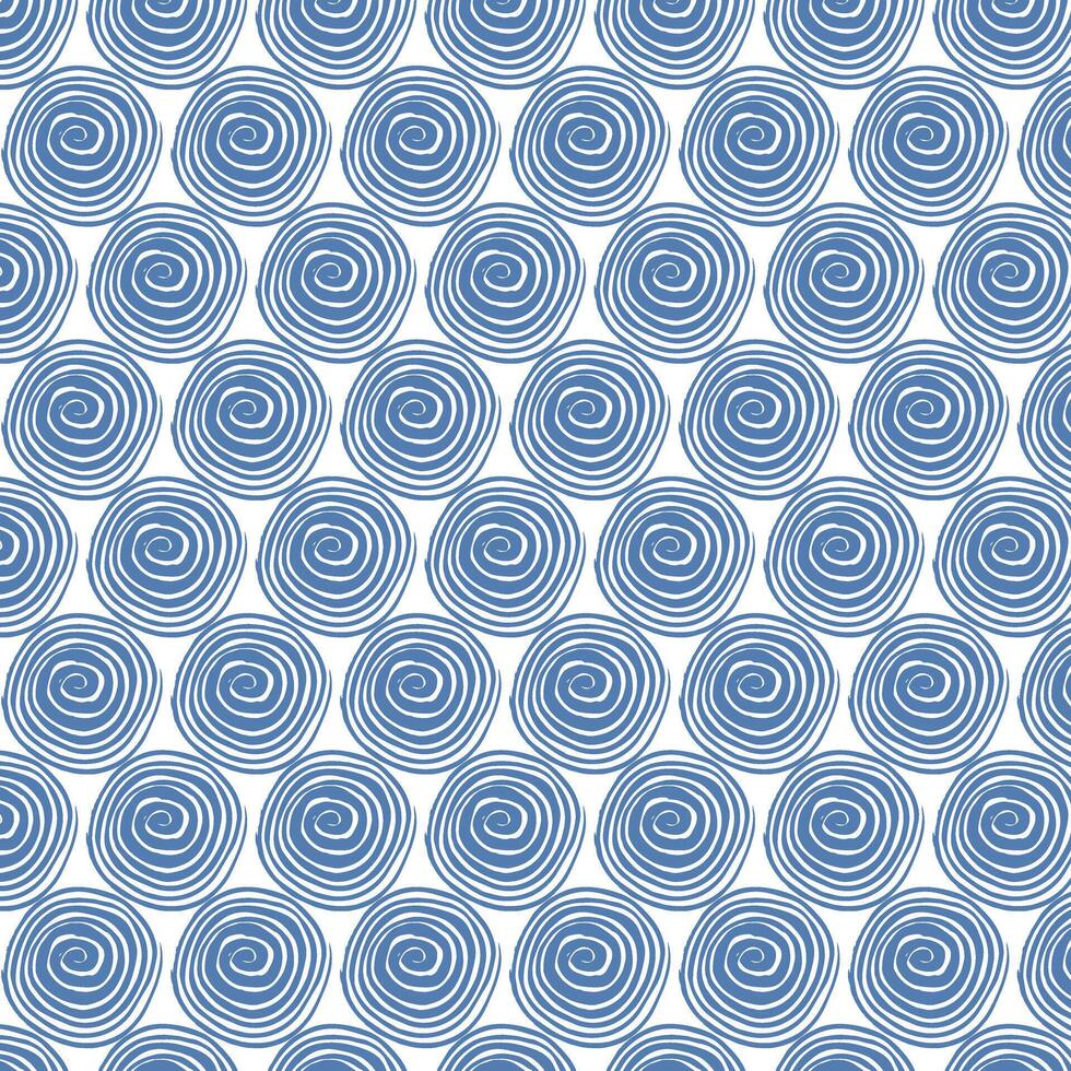 blauw cirkel naadloos achtergrond vector