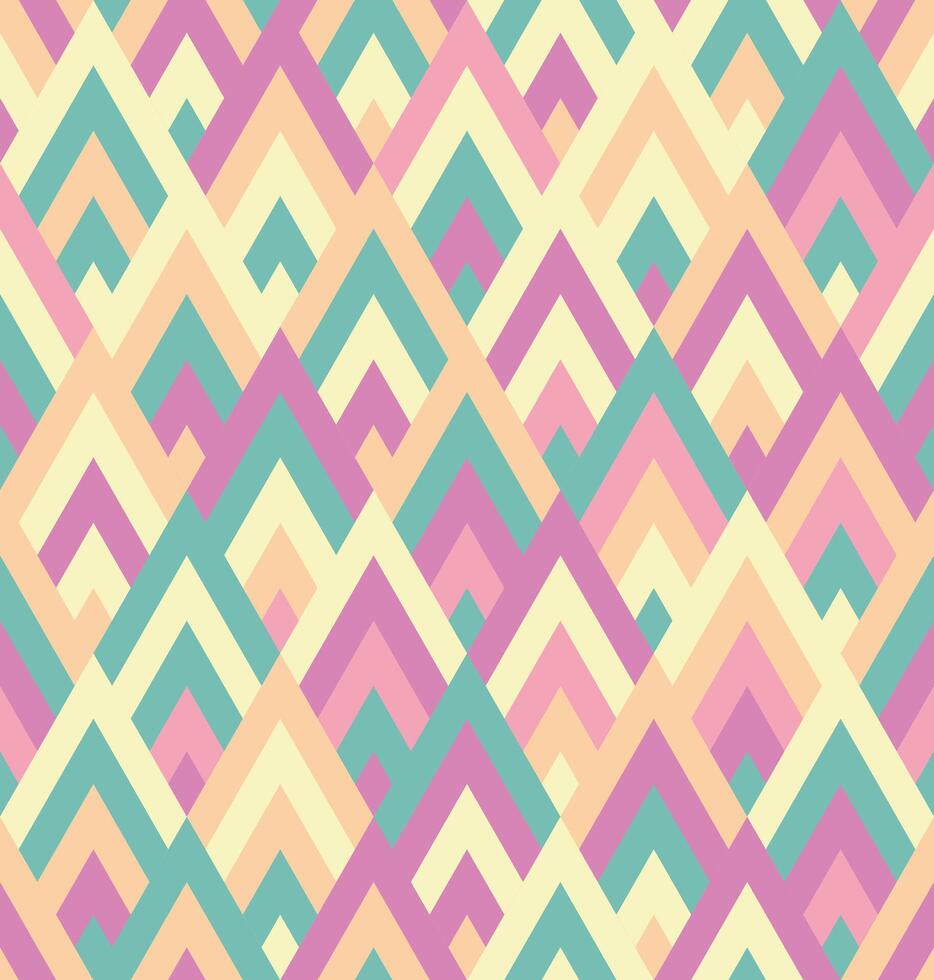 kleurrijk driehoek patroon, uniek achtergrond geschikt voor muur decoraties, kleding stof patronen, omhulsel papier, enz vector