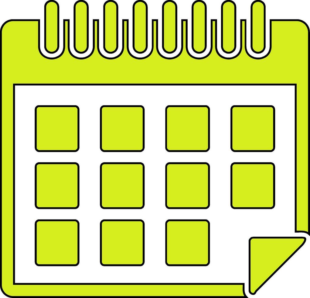 kalender vector pictogram