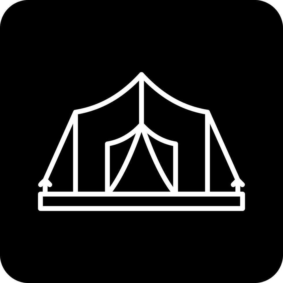 tent vector pictogram