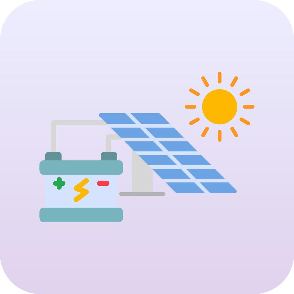 zonne-energie vector pictogram