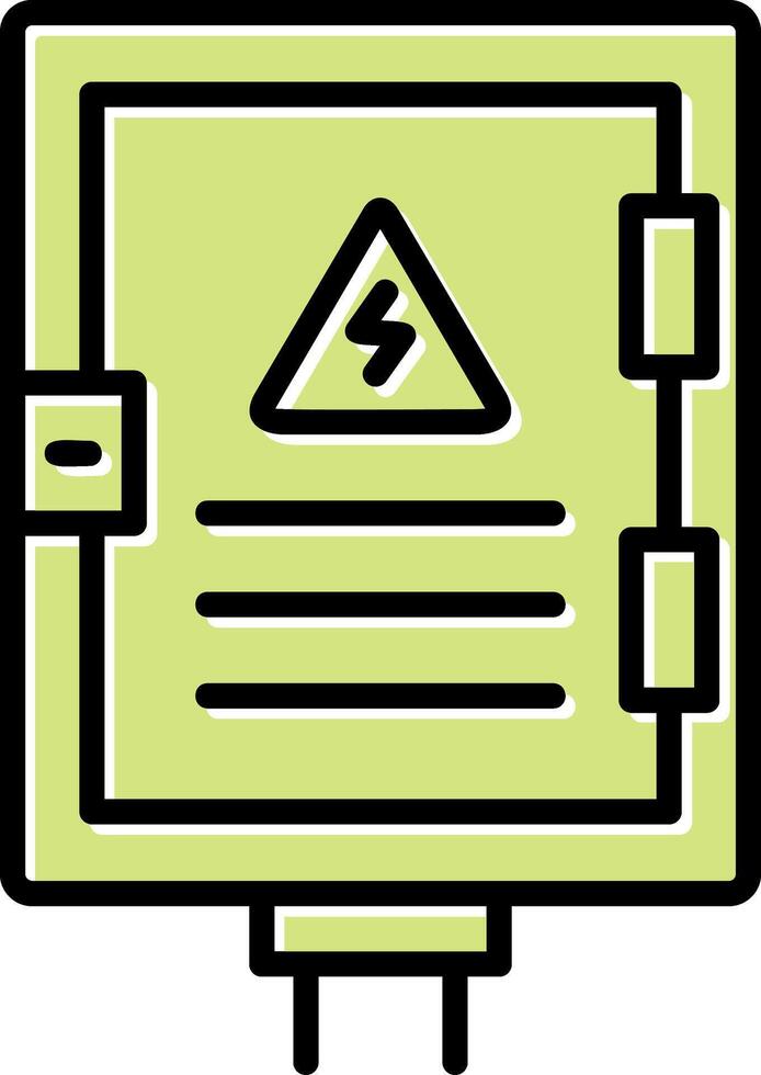 elektrisch paneel vector icoon