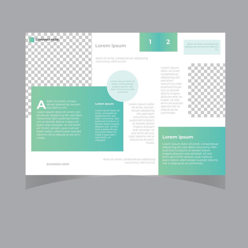 bedrijf afzet tri vouwen brochure ontwerp, zakelijke bedrijf tri vouwen brochure sjabloon ontwerp. digitaal afzet agentschap tri vouwen brochure ontwerp. vector