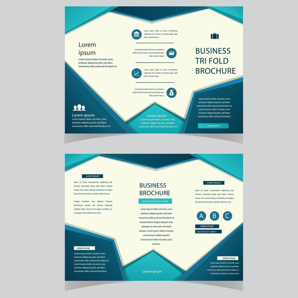 bedrijf afzet tri vouwen brochure ontwerp, zakelijke bedrijf tri vouwen brochure sjabloon ontwerp. digitaal afzet agentschap tri vouwen brochure ontwerp. vector