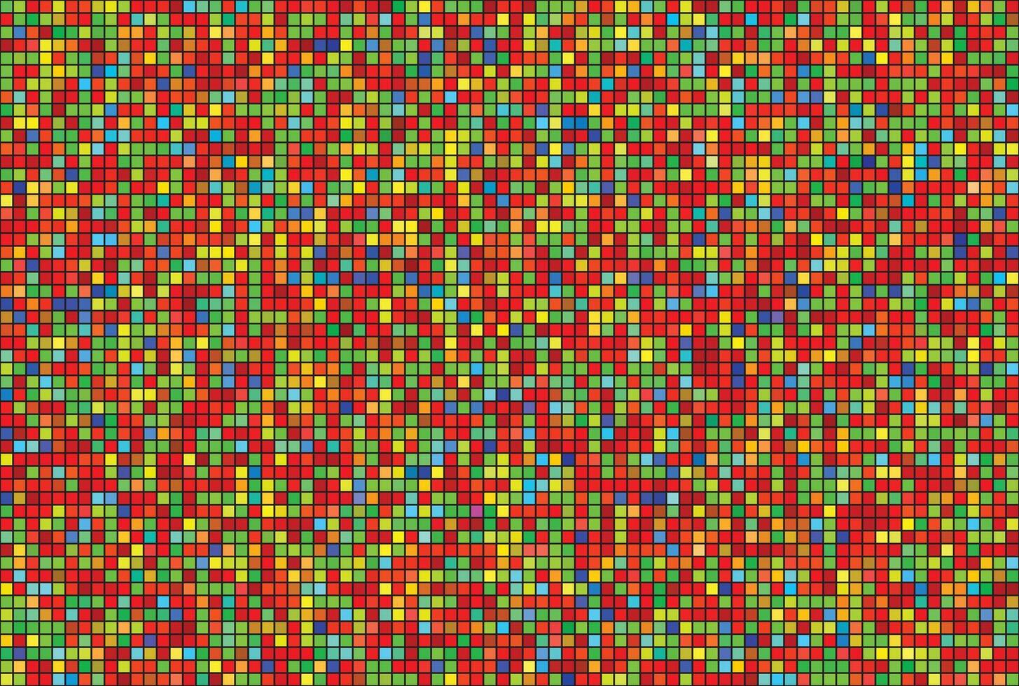 illustratie behang van de multi kleur in mini plein achtergrond. vector