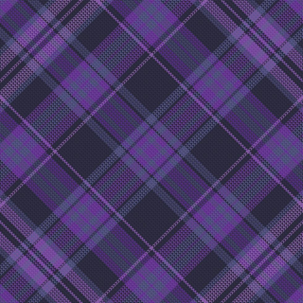 tartan geruit patroon met textuur en warme kleur. vector